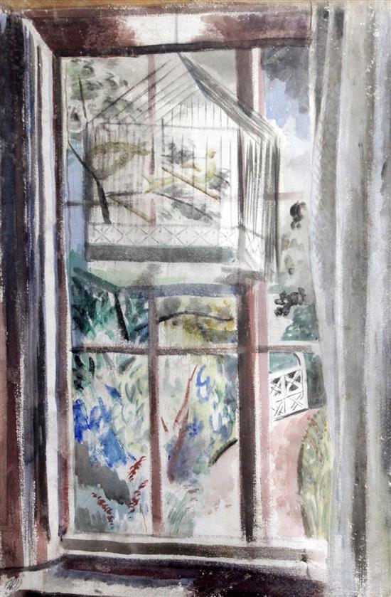 § Paul Nash (1889-1946) View from a window, 22 x 15in.